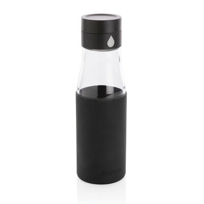 Bouteille en verre Ukiyo de 650 ml, surveillant la quantité d’eau consommée