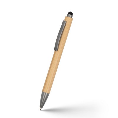 Stylo bille en bambou, stylo tactile | Keandre