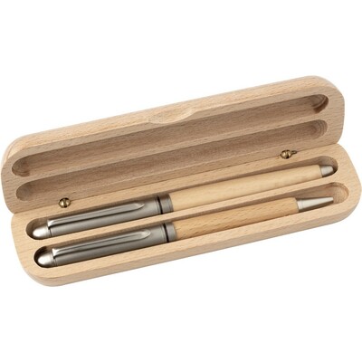 Set d'écriture, stylo bille et roller