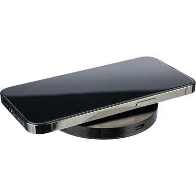 Chargeur sans fil en bambou