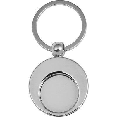 Porte-clés rond avec un grand anneau