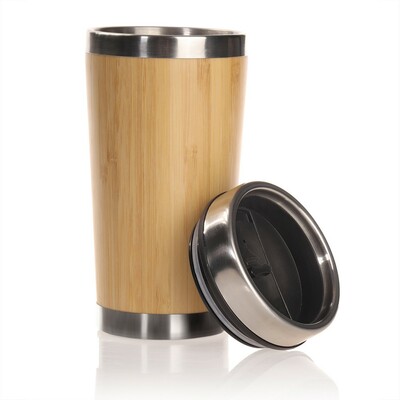 Thermobecher aus Bambus 500 ml | Mark