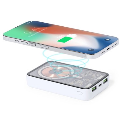 Magnetische kabellose Powerbank 5000 mAh, kabelloses Ladegerät 15W