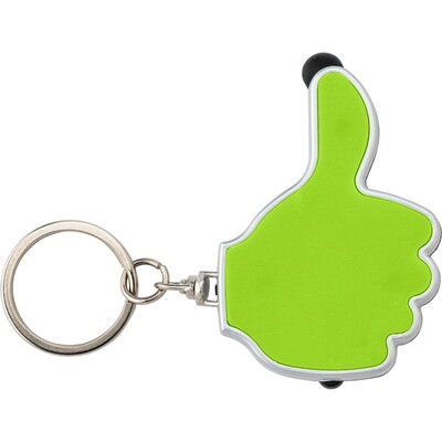 Keyring "like it", LED light, touch pen