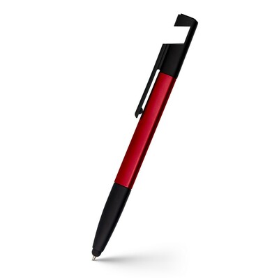 Multifunktionswerkzeug: Kugelschreiber, Bildschirmreiniger, Lineal, Telefonständer, Touchpen und Schraubendreher | Tonu