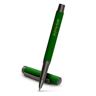 Gel ball pen with cap | Geraldine