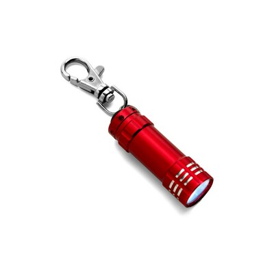 Porte-clés avec mousqueton, 3 LED