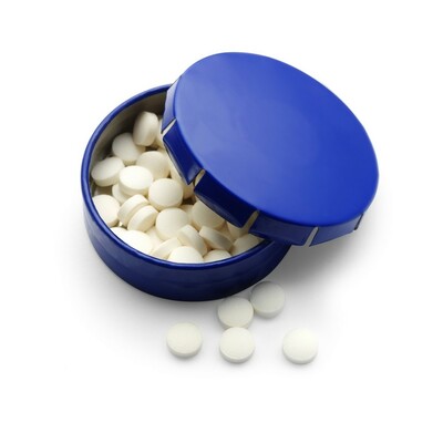 Box mit Pfefferminzbonbons