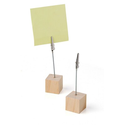 Holzhalter für Notizen oder Fotos