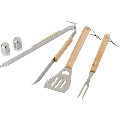 Apron, barbecue set