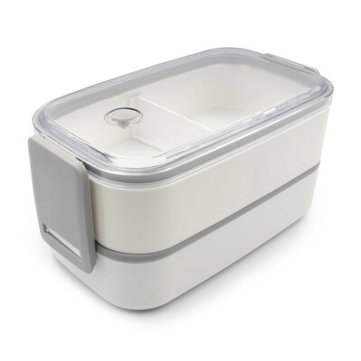 Boîtes à lunch 2 pcs, 2x700 ml, couverts | Cash