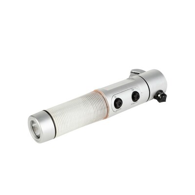 Sicherheitstaschenlampe 1 LED, Gurtschneider, Sicherheitshammer | Auden