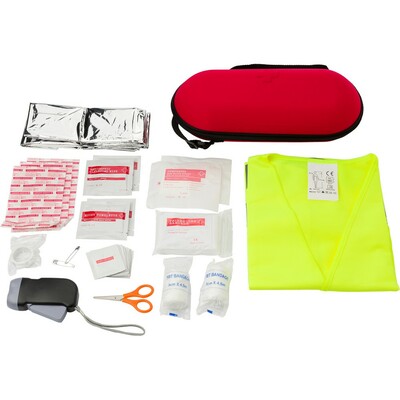 Trousse de premiers secours de voiture, 40 pcs