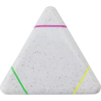 Surligneur "triangulaire"
