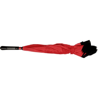 Reversible manual umbrella