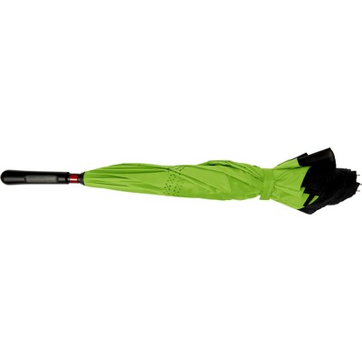 Reversible manual umbrella