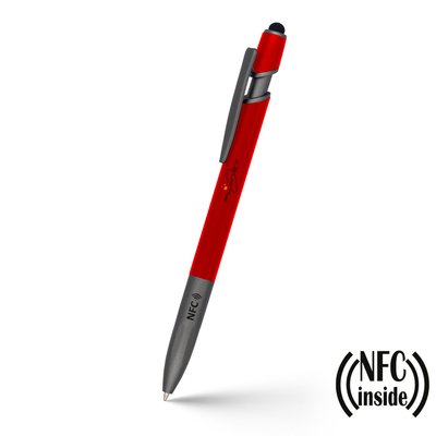 Stylo à bille avec puce NFC | Teagan