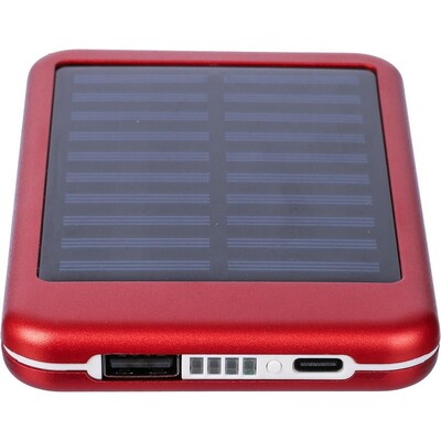 Powerbank 4000 mAh mit Solarladegerät