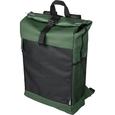 Roll-top laptop backpack 15"