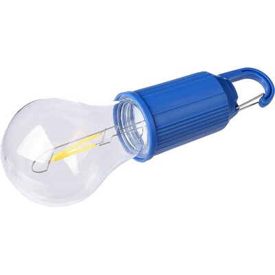 Lampe suspendue " ampoule ", clip mousqueton