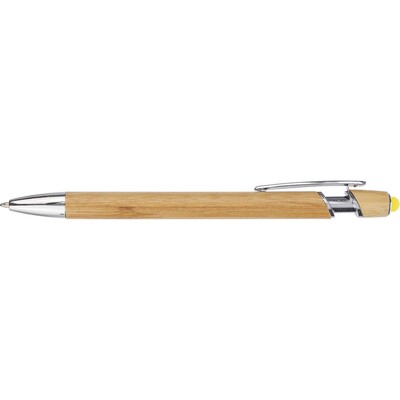 Kugelschreiber aus Bambus, Touchpen